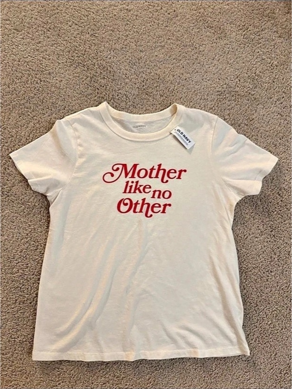 Old Navy EveryWear Graphic T-Shirt - Mother Like No Other White